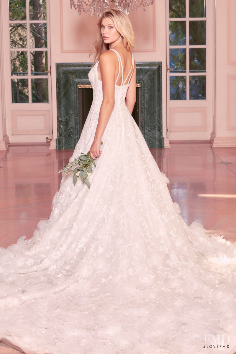 Josie Canseco featured in  the Sherri Hill Bridal catalogue for Spring/Summer 2021