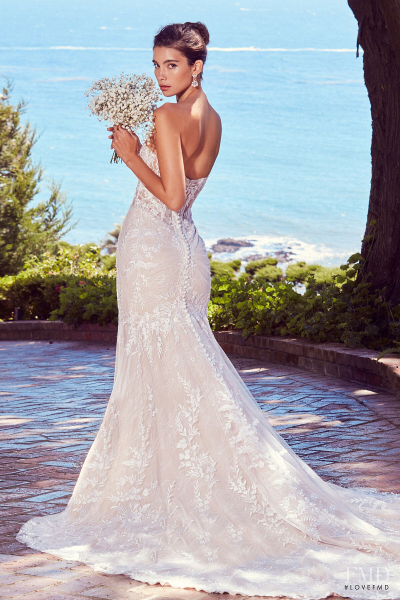 Cindy Mello featured in  the Sherri Hill Bridal catalogue for Spring/Summer 2021