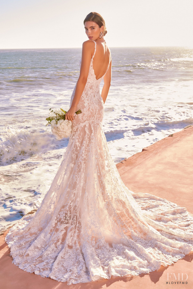 Cindy Mello featured in  the Sherri Hill Bridal catalogue for Spring/Summer 2021