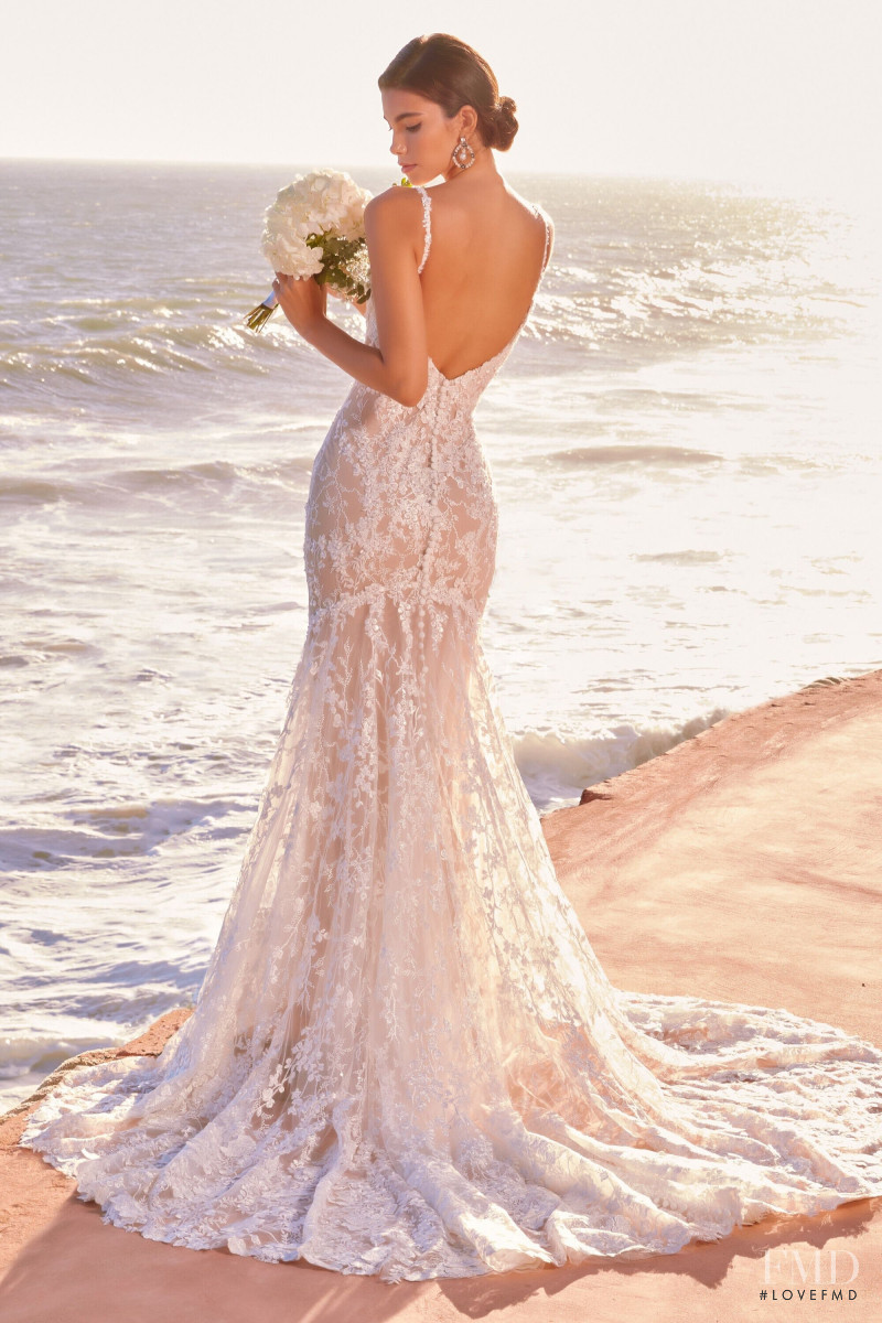 Cindy Mello featured in  the Sherri Hill Bridal catalogue for Spring/Summer 2021