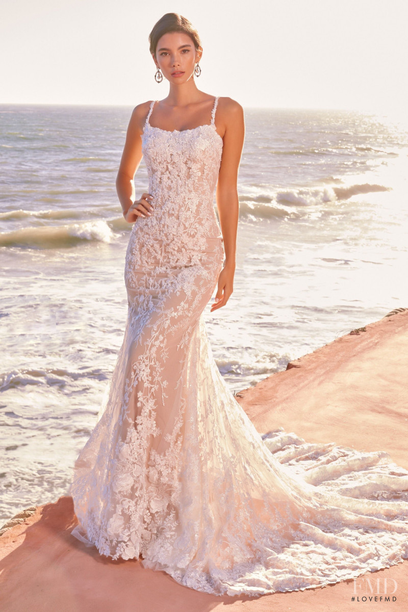 Cindy Mello featured in  the Sherri Hill Bridal catalogue for Spring/Summer 2021