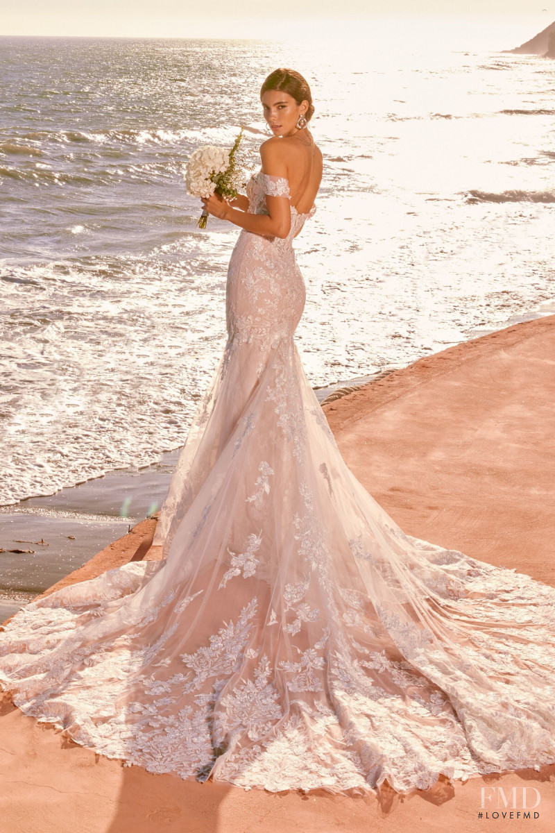 Cindy Mello featured in  the Sherri Hill Bridal catalogue for Spring/Summer 2021