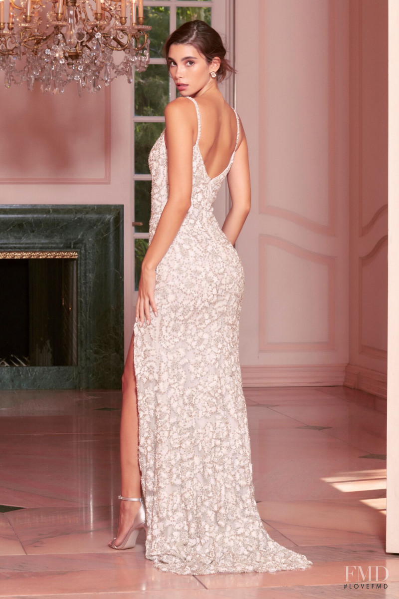 Cindy Mello featured in  the Sherri Hill Bridal catalogue for Spring/Summer 2021