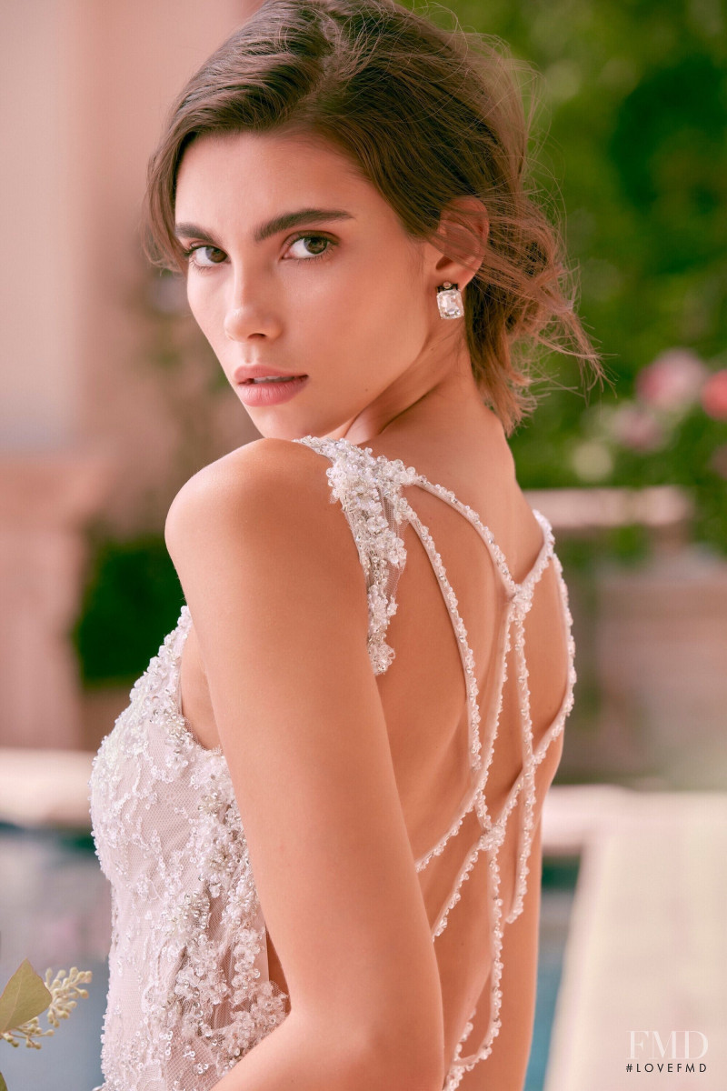 Cindy Mello featured in  the Sherri Hill Bridal catalogue for Spring/Summer 2021