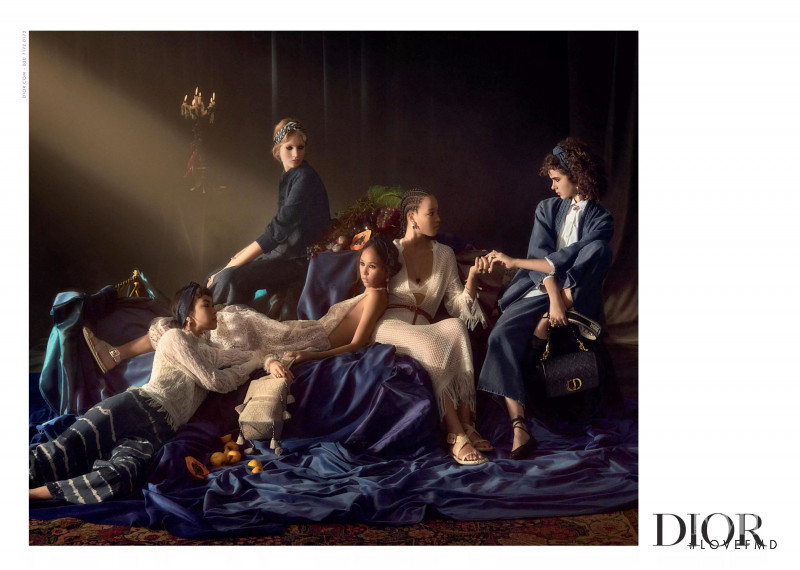 Holly Fischer featured in  the Christian Dior advertisement for Spring/Summer 2021