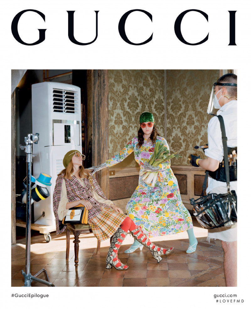 Gucci advertisement for Spring/Summer 2021