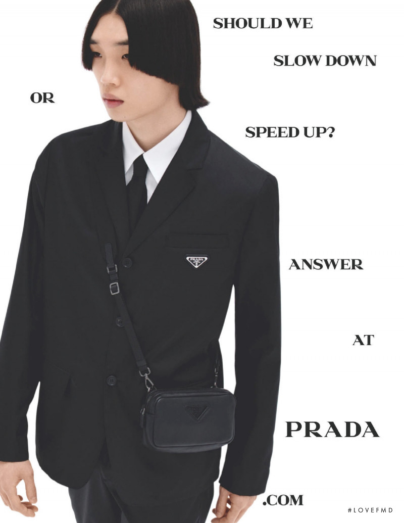 Prada advertisement for Spring/Summer 2021