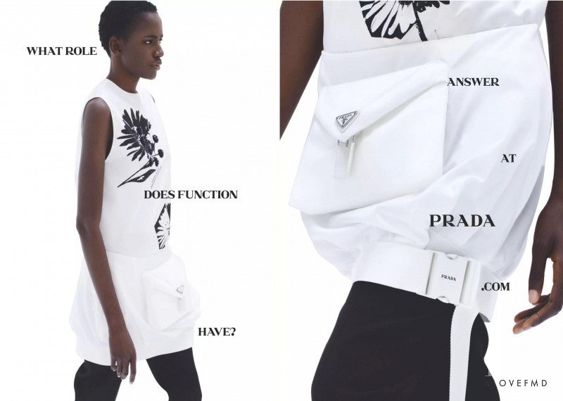 Prada advertisement for Spring/Summer 2021