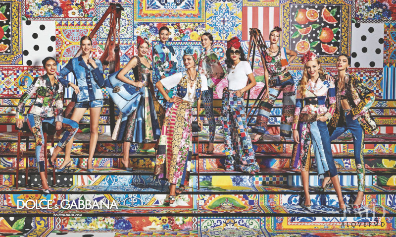 Dolce & Gabbana advertisement for Spring/Summer 2021