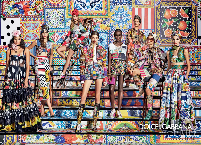 Dolce & Gabbana advertisement for Spring/Summer 2021