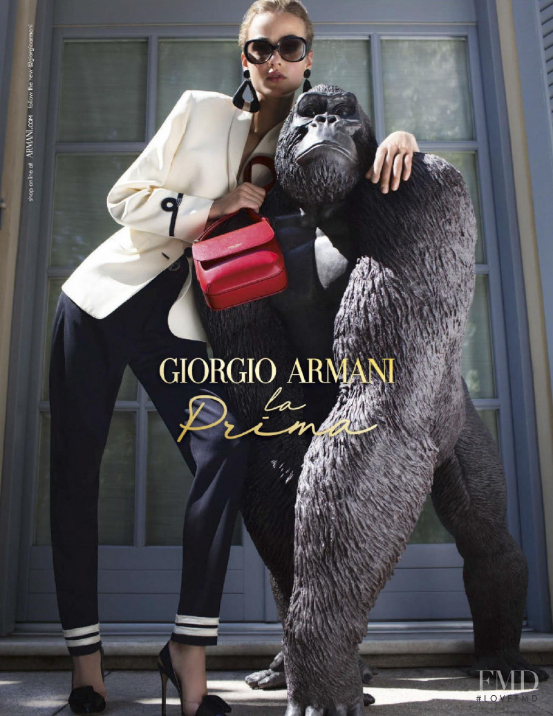 Giorgio Armani advertisement for Resort 2021