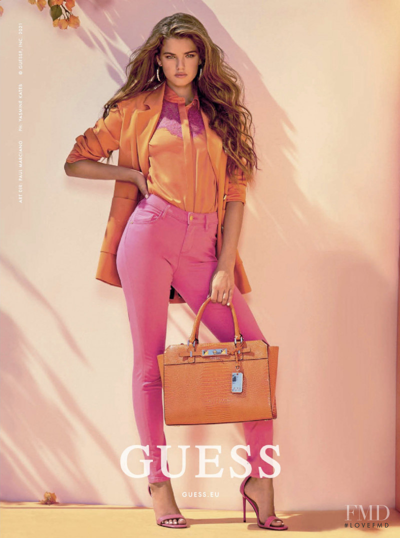 Guess advertisement for Spring/Summer 2021