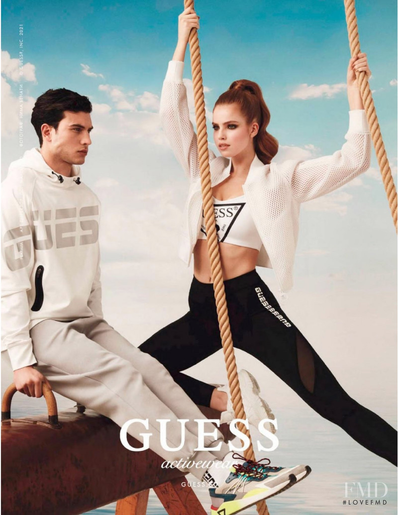 Guess advertisement for Spring/Summer 2021