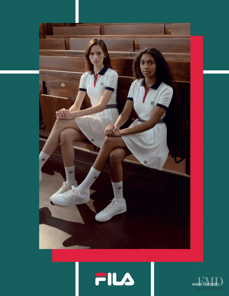 Fila advertisement for Spring/Summer 2021