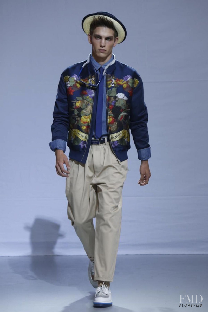 Frankie Morello fashion show for Spring/Summer 2014