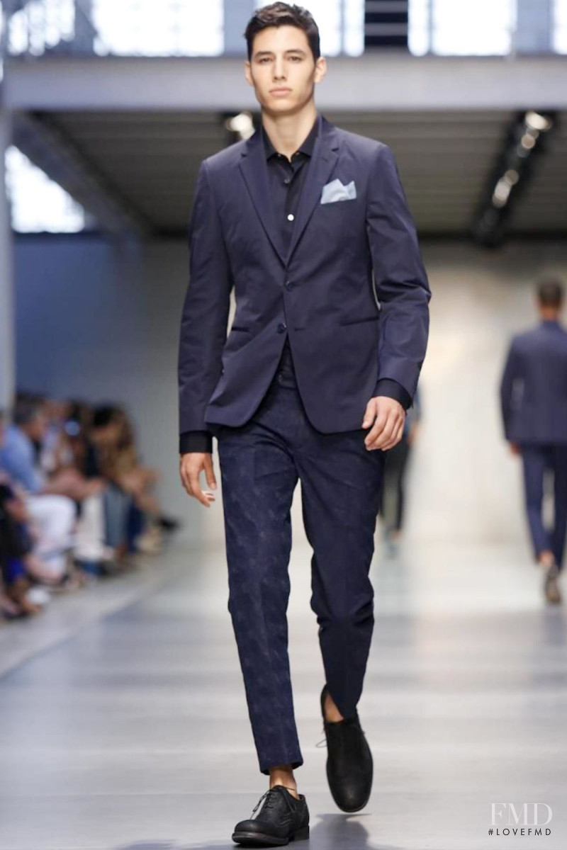Jacobo Cuesta featured in  the Ermanno Scervino fashion show for Spring/Summer 2014