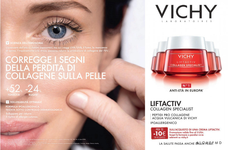 Vichy advertisement for Spring/Summer 2021