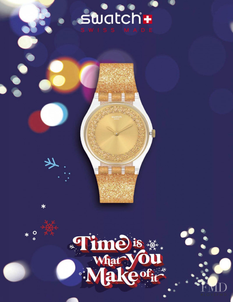Swatch advertisement for Holiday 2020