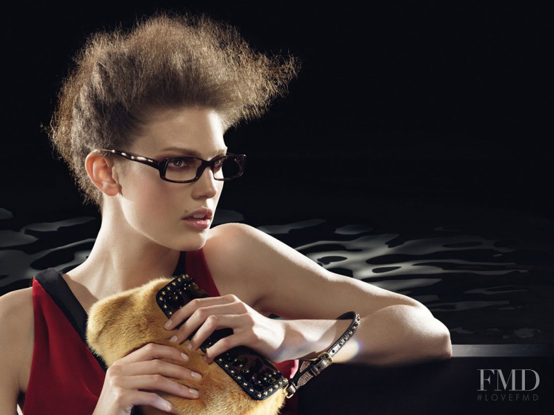 Kendra Spears featured in  the Prada advertisement for Autumn/Winter 2009