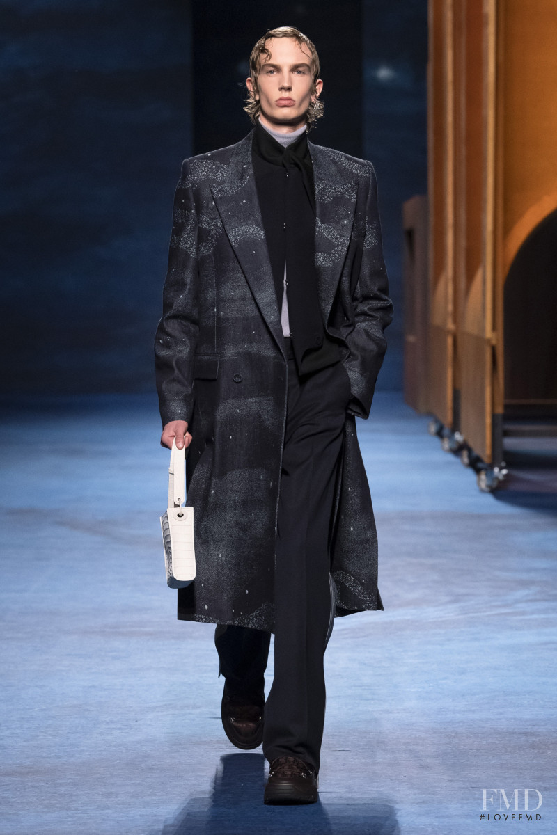 Maurits Buysse featured in  the Dior Homme fashion show for Autumn/Winter 2021