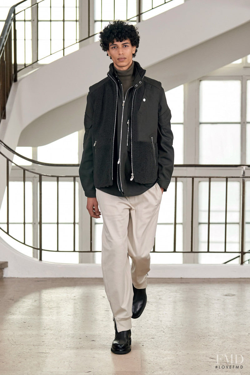 Callum Stoddart featured in  the Hermès fashion show for Autumn/Winter 2021
