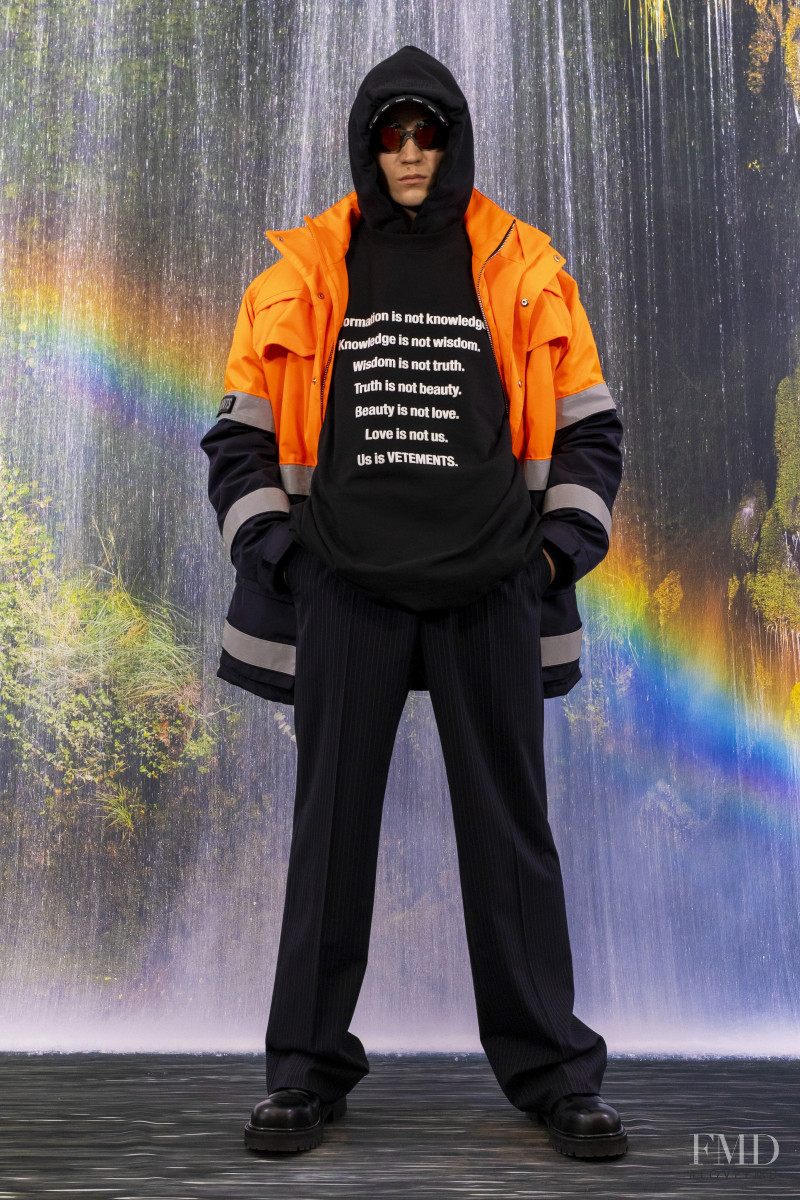 Vetements lookbook for Autumn/Winter 2021