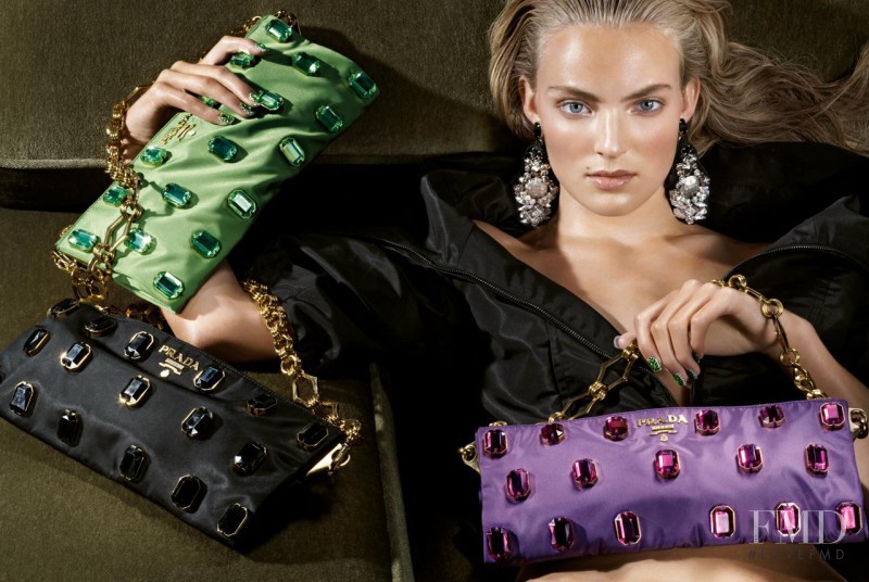 Ymre Stiekema featured in  the Prada advertisement for Resort 2009