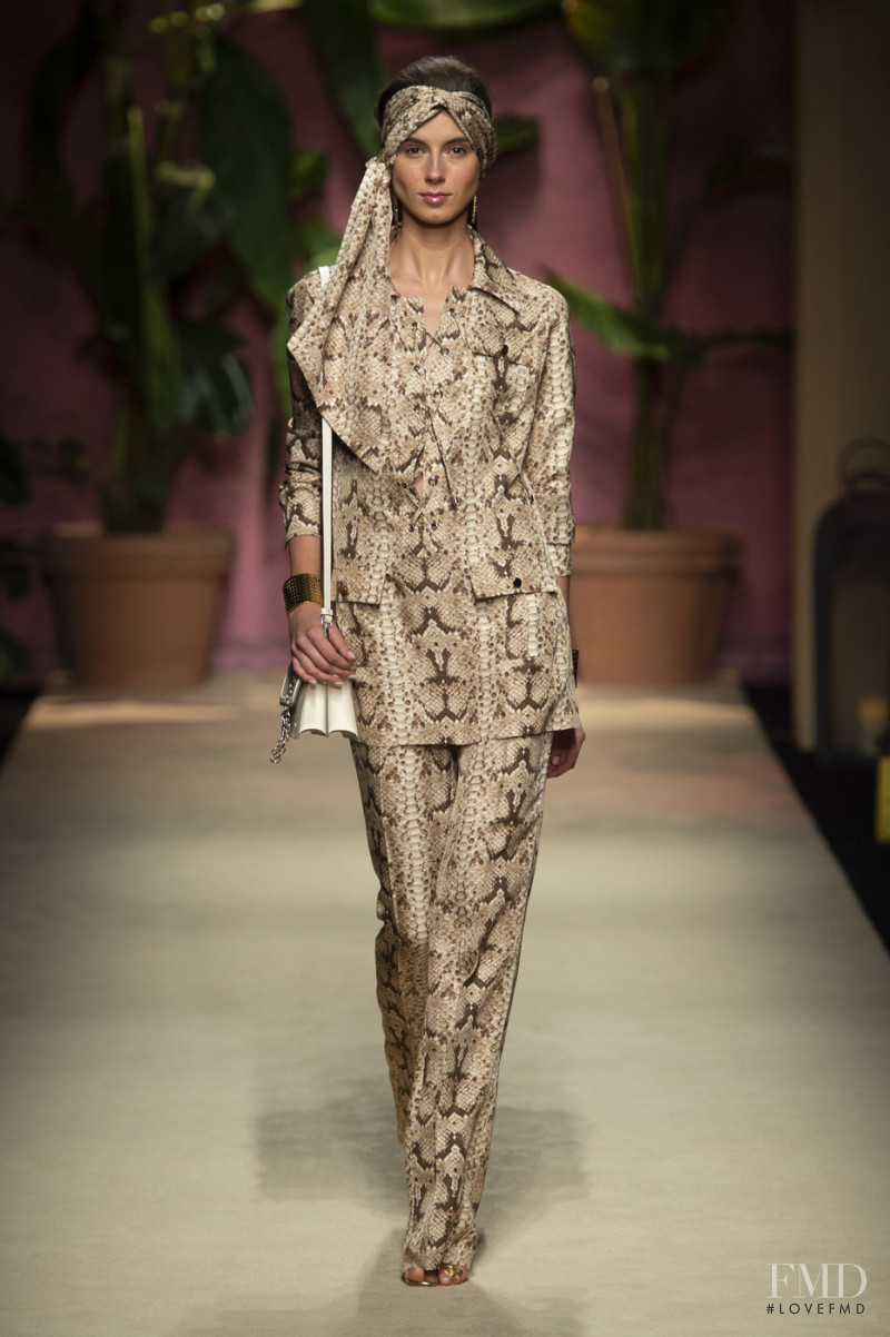 Laura Kerodaite featured in  the Luisa Spagnoli fashion show for Spring/Summer 2020
