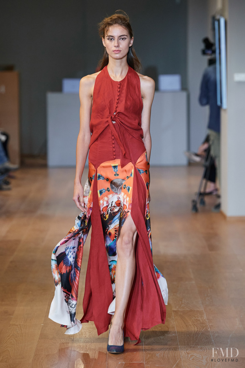 Laura Kerodaite featured in  the Francesca Liberatore fashion show for Spring/Summer 2021