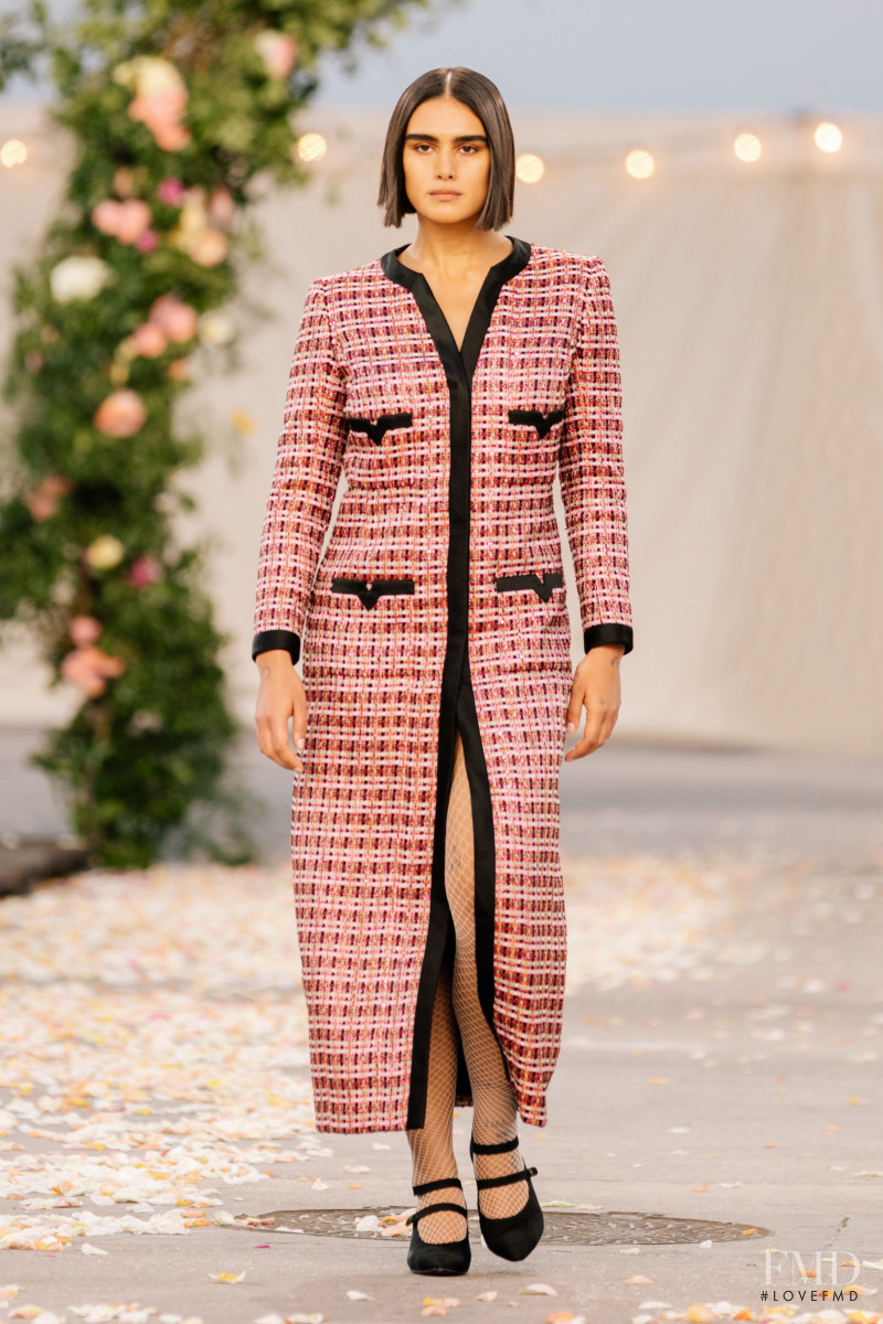 Jill Kortleve featured in  the Chanel Haute Couture fashion show for Spring/Summer 2021