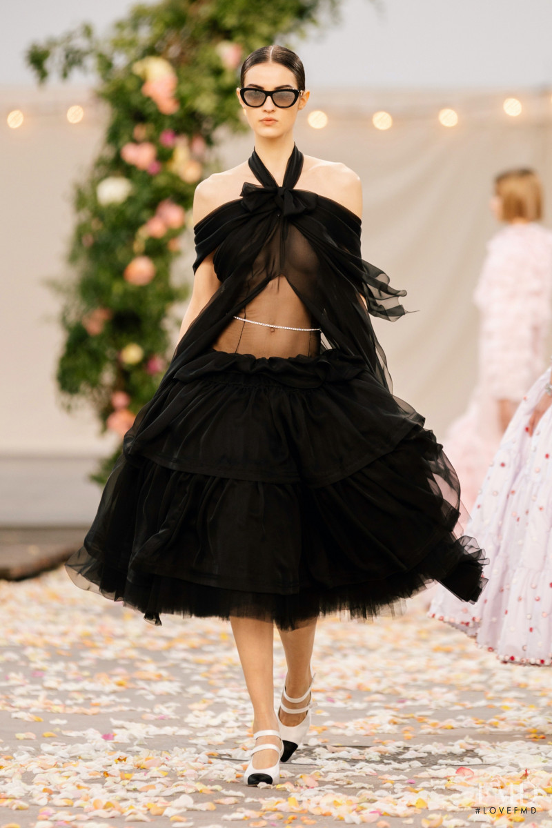 Camille Hurel featured in  the Chanel Haute Couture fashion show for Spring/Summer 2021