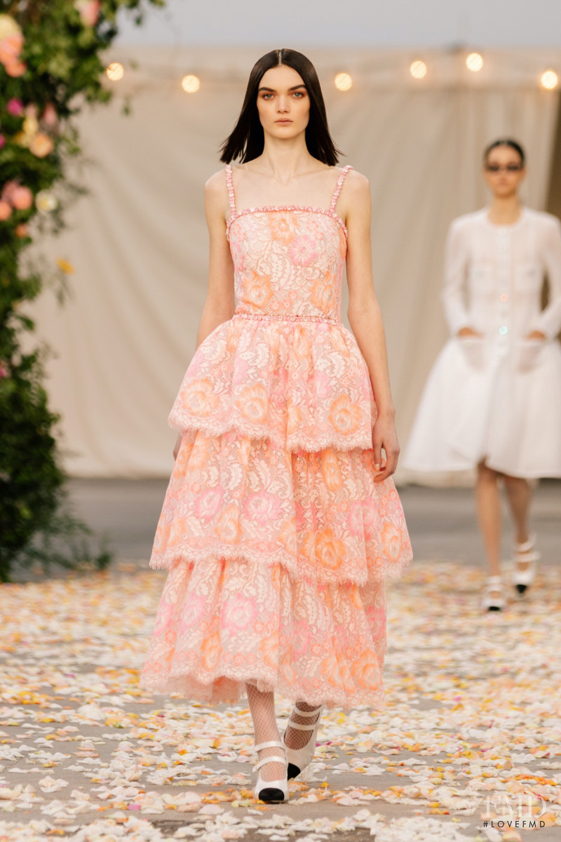 Shayna McNeill featured in  the Chanel Haute Couture fashion show for Spring/Summer 2021