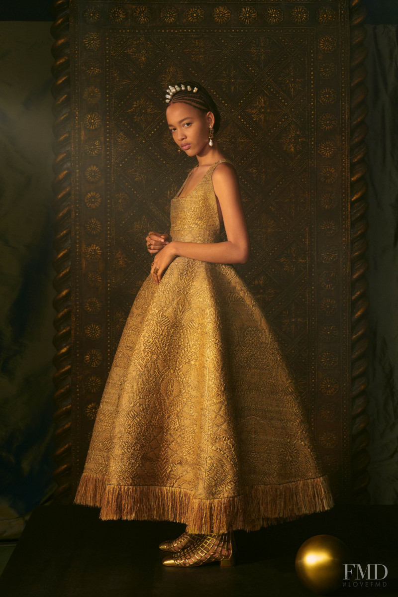 Sculy Mejia Escobosa featured in  the Christian Dior Haute Couture lookbook for Spring/Summer 2021