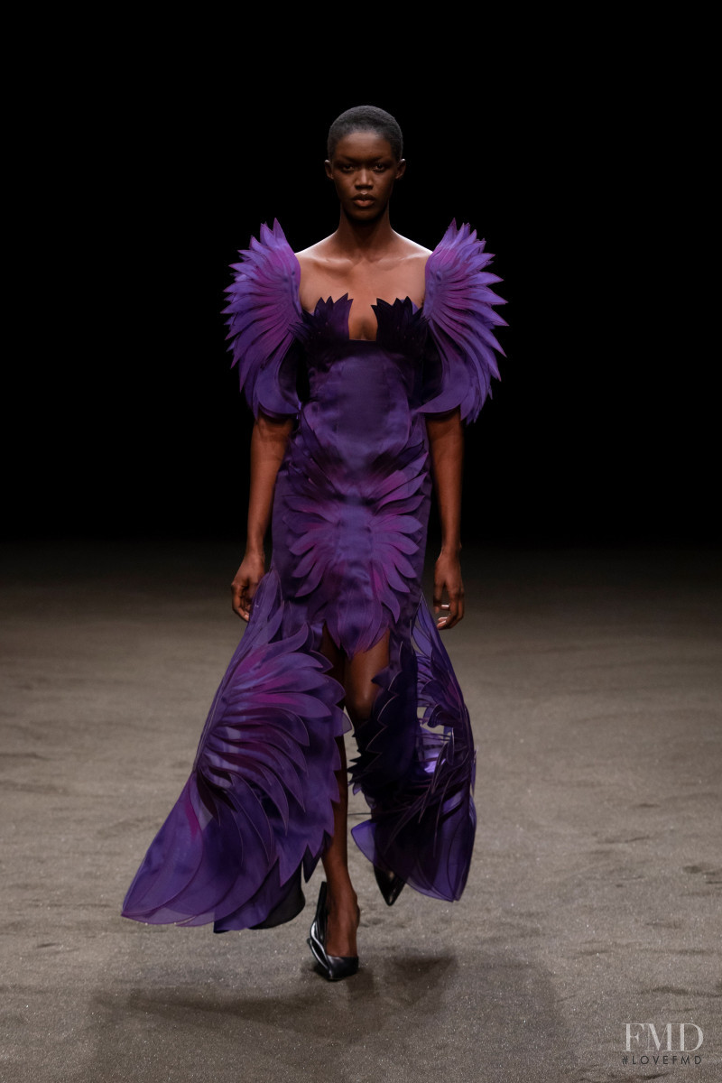 Adama Jobe featured in  the Iris Van Herpen fashion show for Spring/Summer 2021