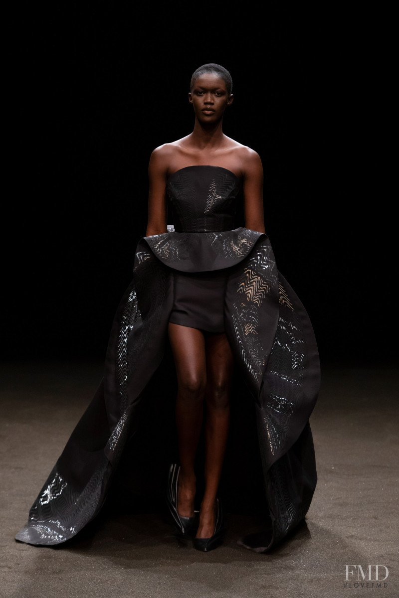 Adama Jobe featured in  the Iris Van Herpen fashion show for Spring/Summer 2021