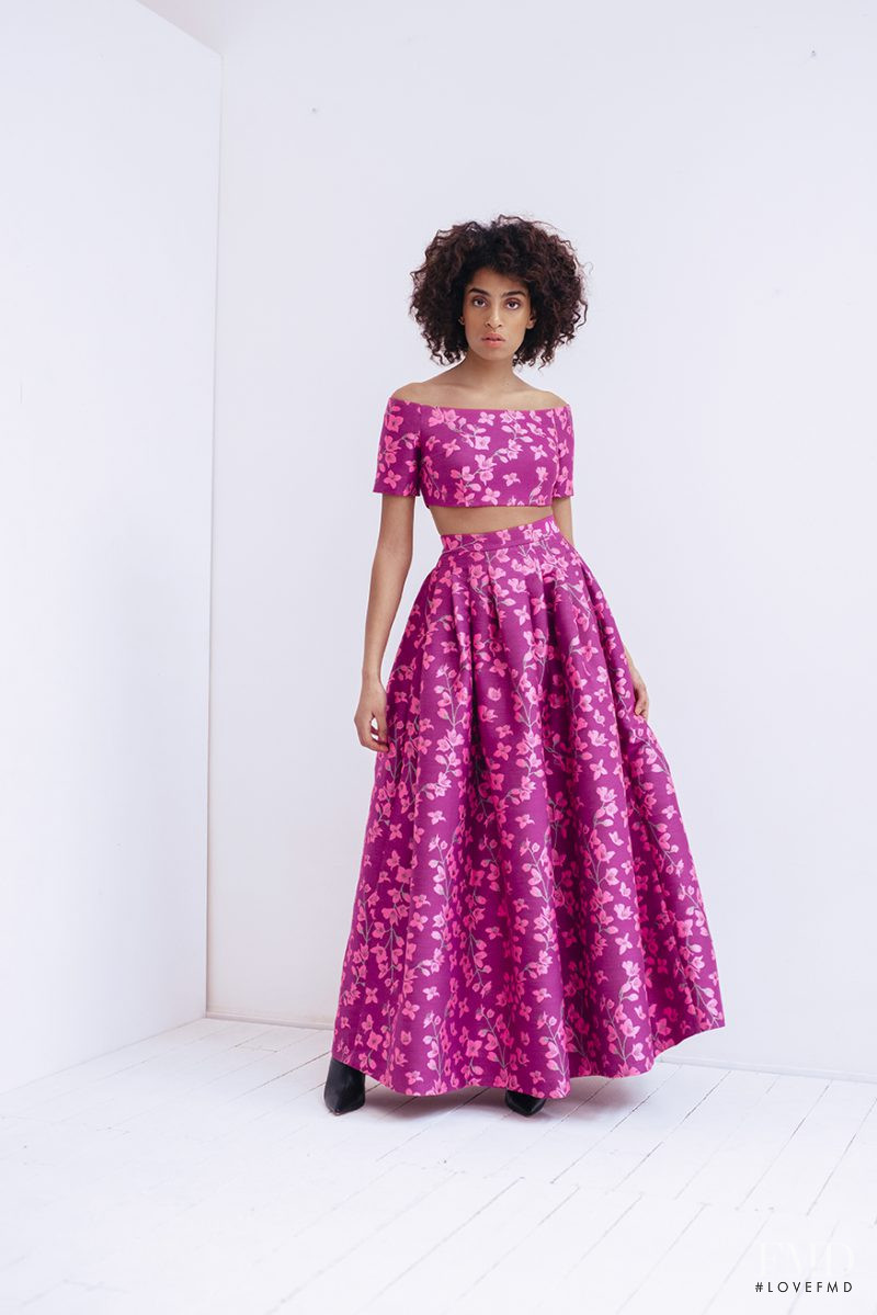 Aicha Hammam featured in  the Monique Singh lookbook for Autumn/Winter 2020