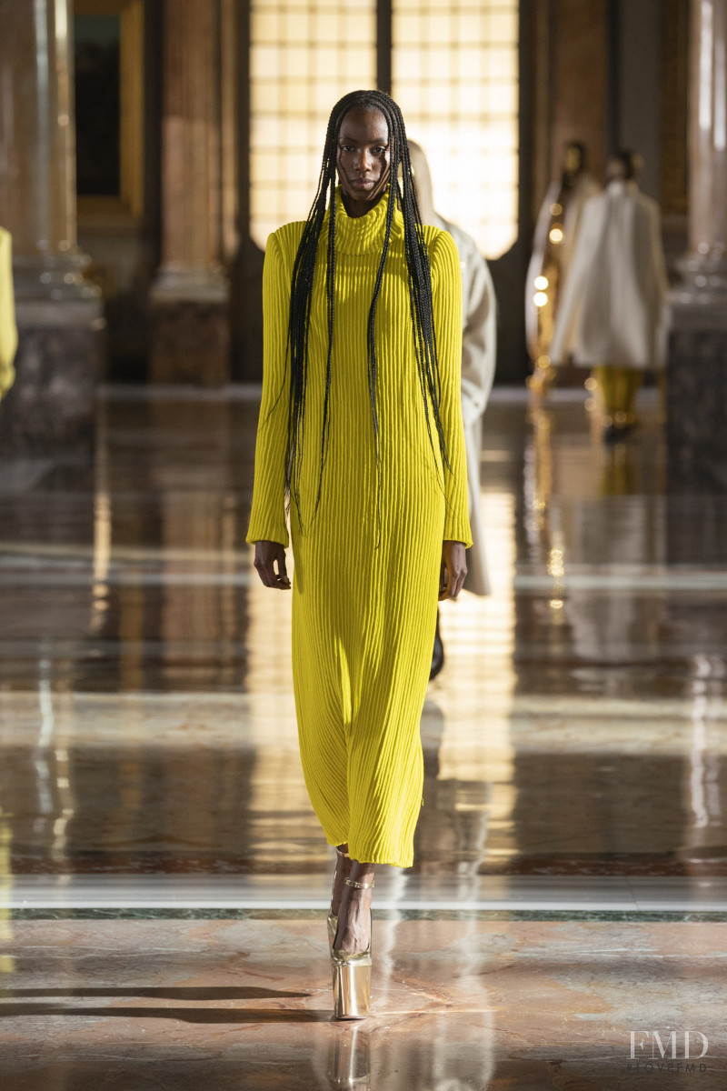 Skarla Ali featured in  the Valentino Couture fashion show for Spring/Summer 2021