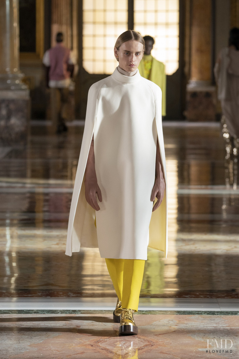 Senne Pluym featured in  the Valentino Couture fashion show for Spring/Summer 2021