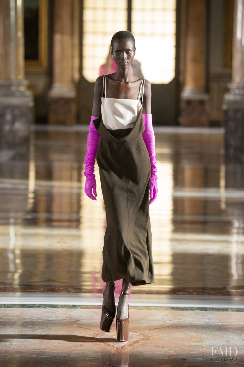 Amar Akway featured in  the Valentino Couture fashion show for Spring/Summer 2021