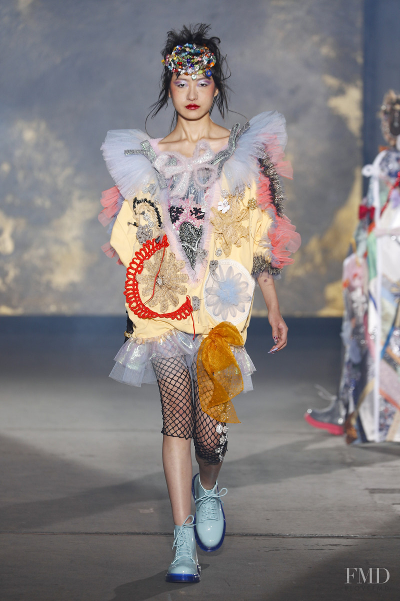 Willow Yang featured in  the Viktor & Rolf fashion show for Spring/Summer 2021