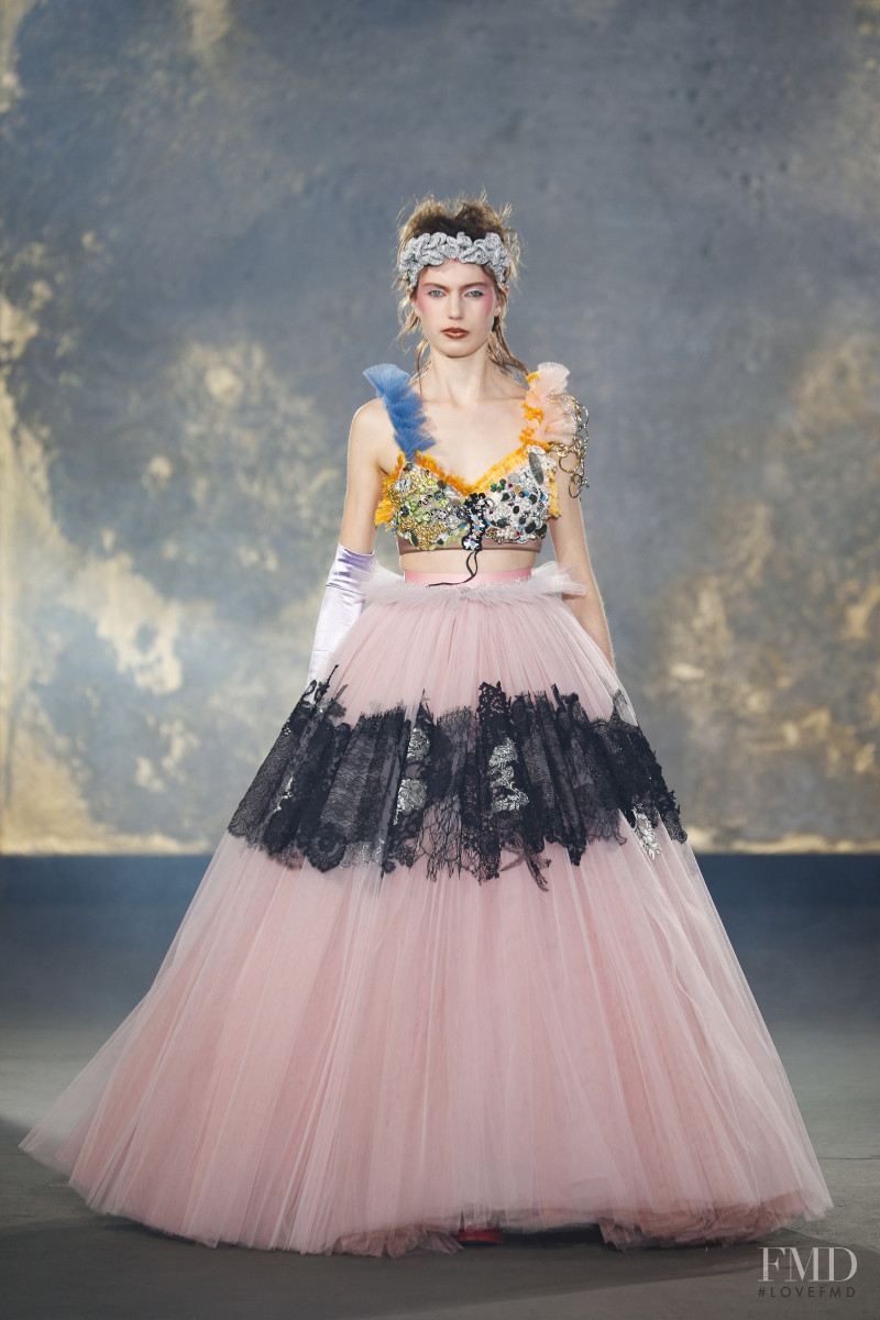 Nikki Tissen featured in  the Viktor & Rolf fashion show for Spring/Summer 2021