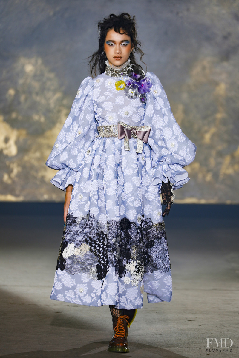 Mara Kasanpawiro featured in  the Viktor & Rolf fashion show for Spring/Summer 2021