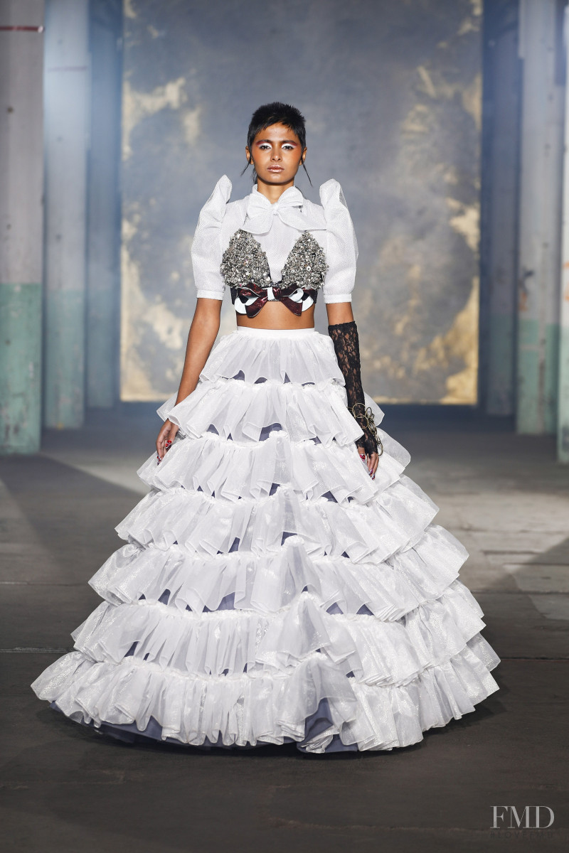 Ayesha Djwala featured in  the Viktor & Rolf fashion show for Spring/Summer 2021