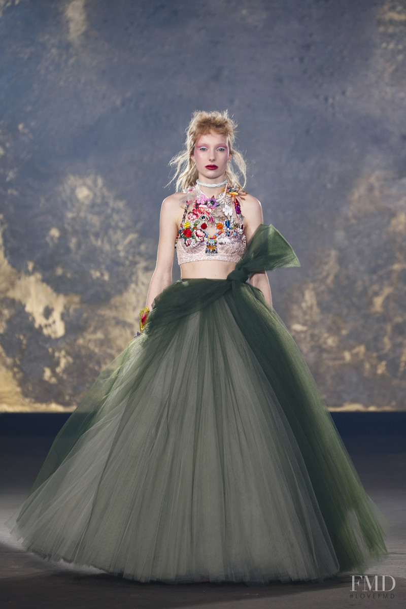 Demy de Vries featured in  the Viktor & Rolf fashion show for Spring/Summer 2021