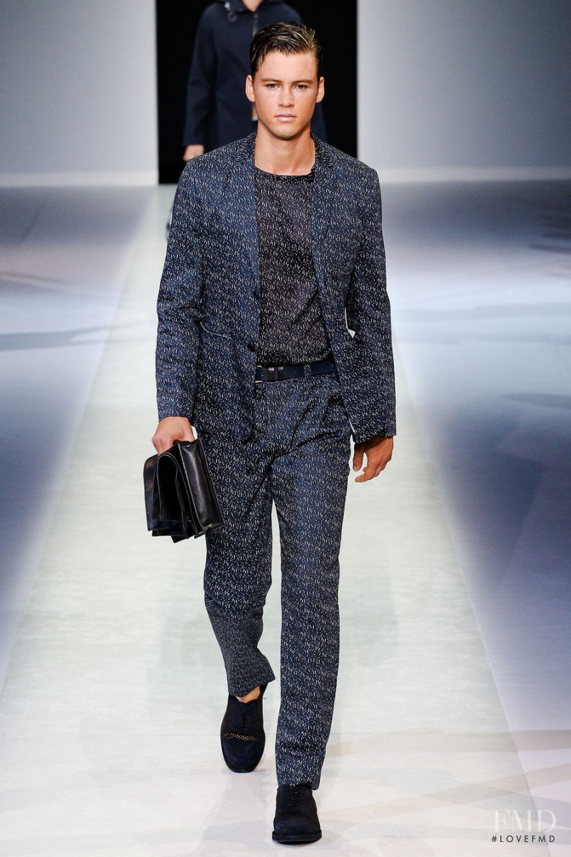 Emporio Armani fashion show for Spring/Summer 2014