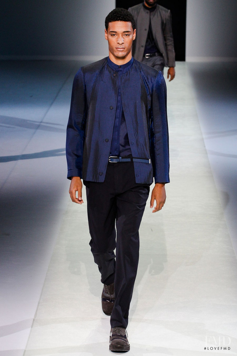 Emporio Armani fashion show for Spring/Summer 2014