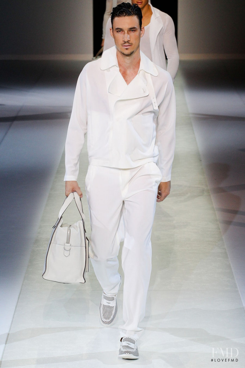 Emporio Armani fashion show for Spring/Summer 2014