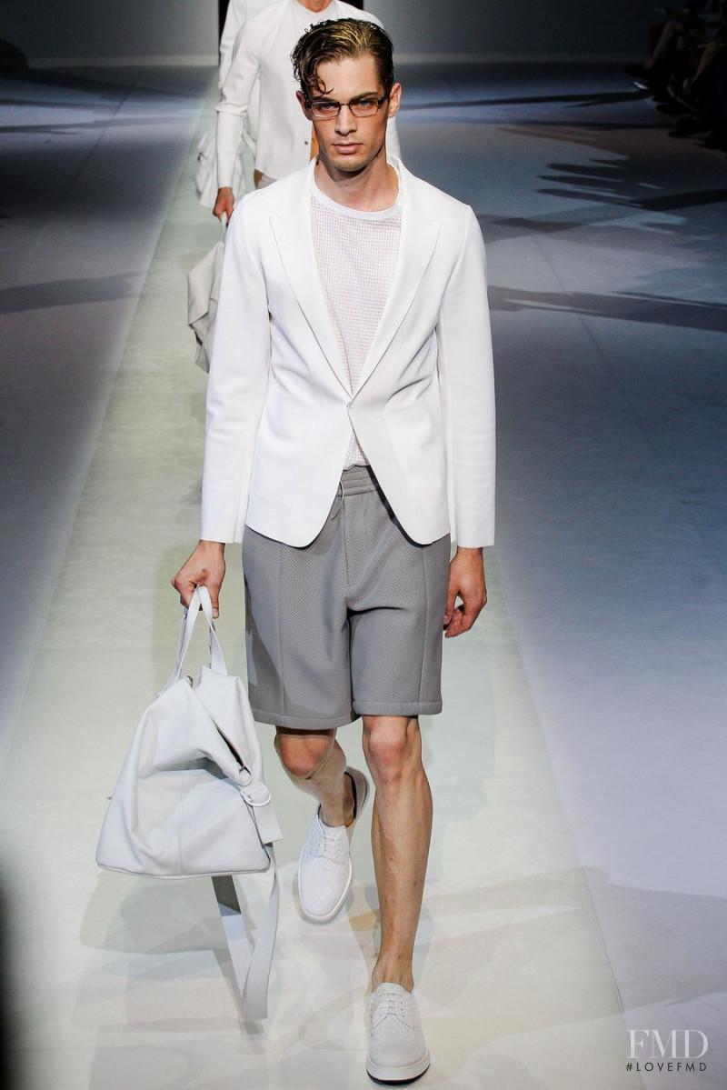 Emporio Armani fashion show for Spring/Summer 2014