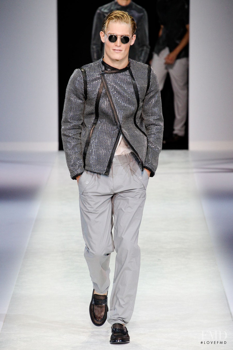 Emporio Armani fashion show for Spring/Summer 2014