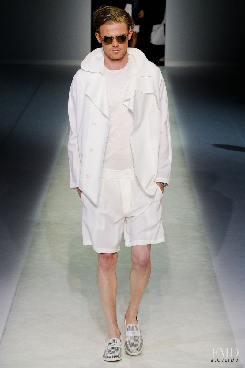 Emporio Armani fashion show for Spring/Summer 2014